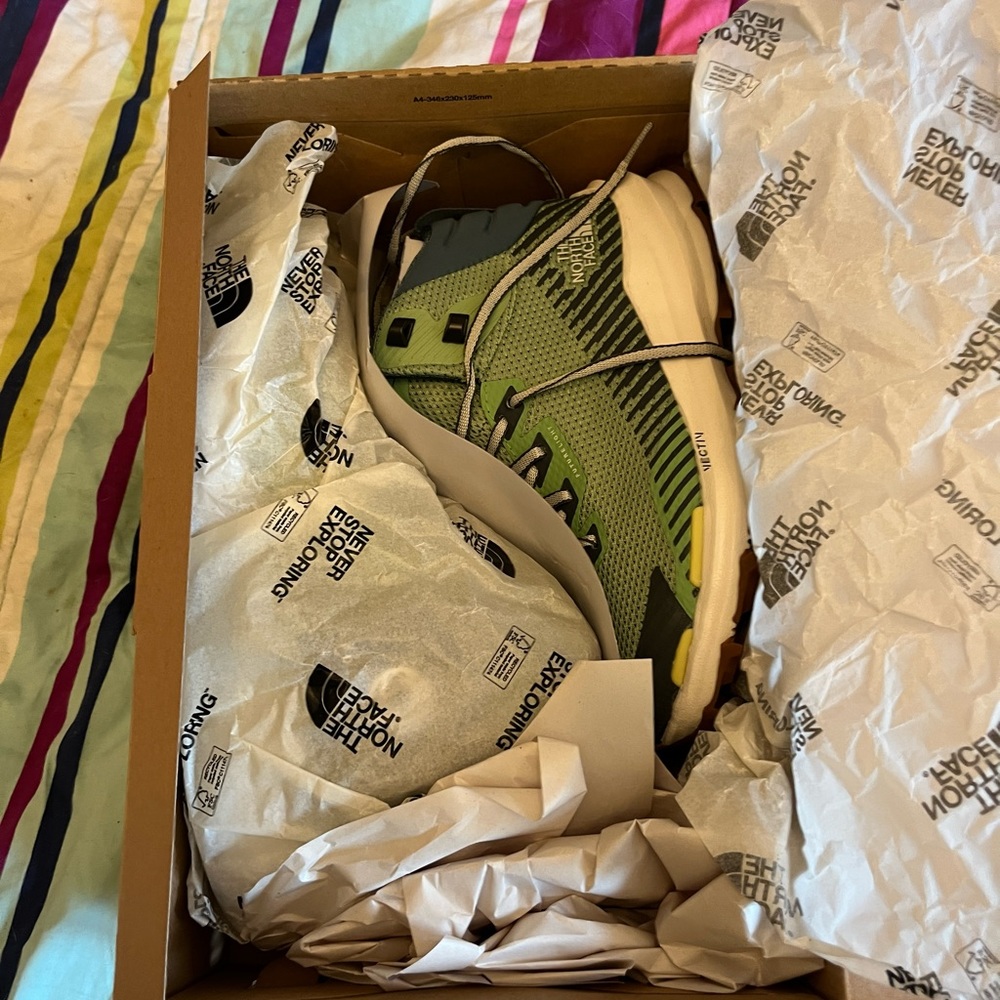 THE NORTH FACE WOMEN'S VECTIV FASTPACK MID. Size 7.5 
Rare color: FUTURELIGHT - Picture 4 of 8